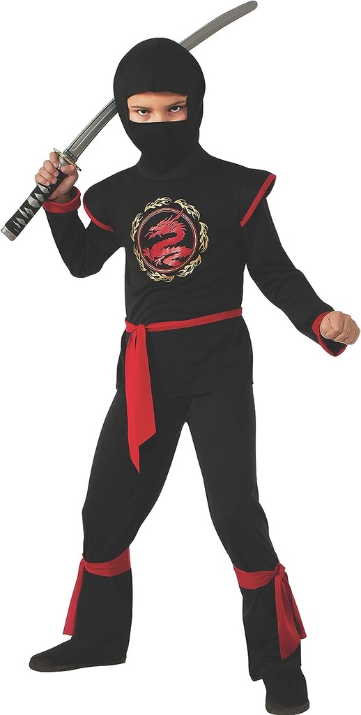 DISFRAZ DRAGON NINJA NEG. T.5-7