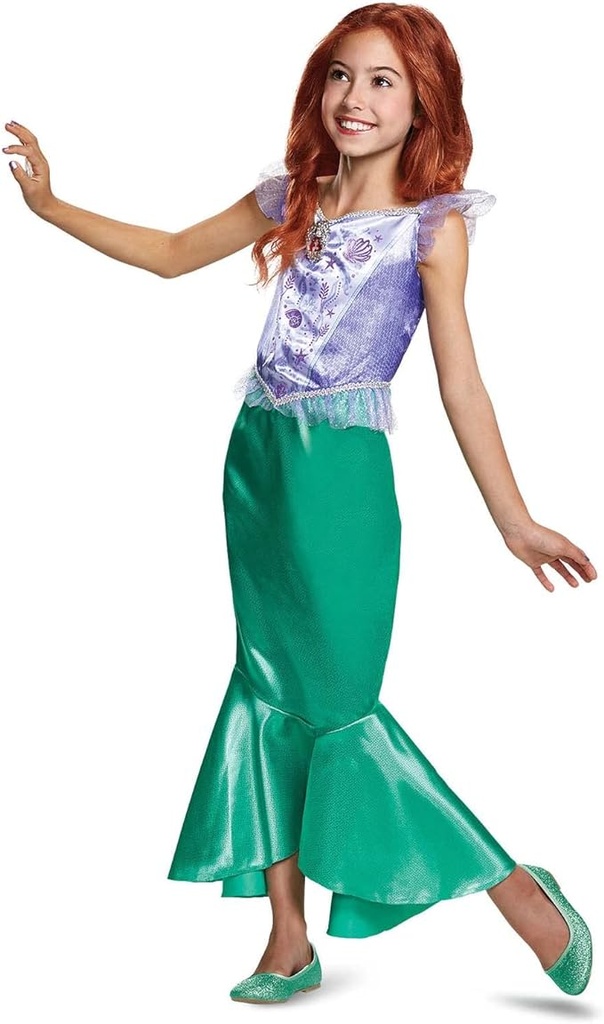 DISFRAZ PRINCESA ARIEL T.7/8