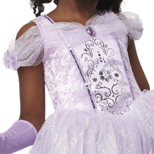 DISFRAZ PRINCESA PURPURA T.3-4