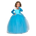 DISFRAZ PRINCESA TUTU AZUL 7-9