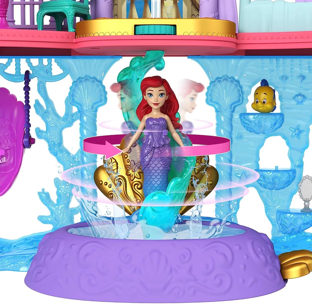 DISNEY PR.MINIS CASTILLO ARIEL