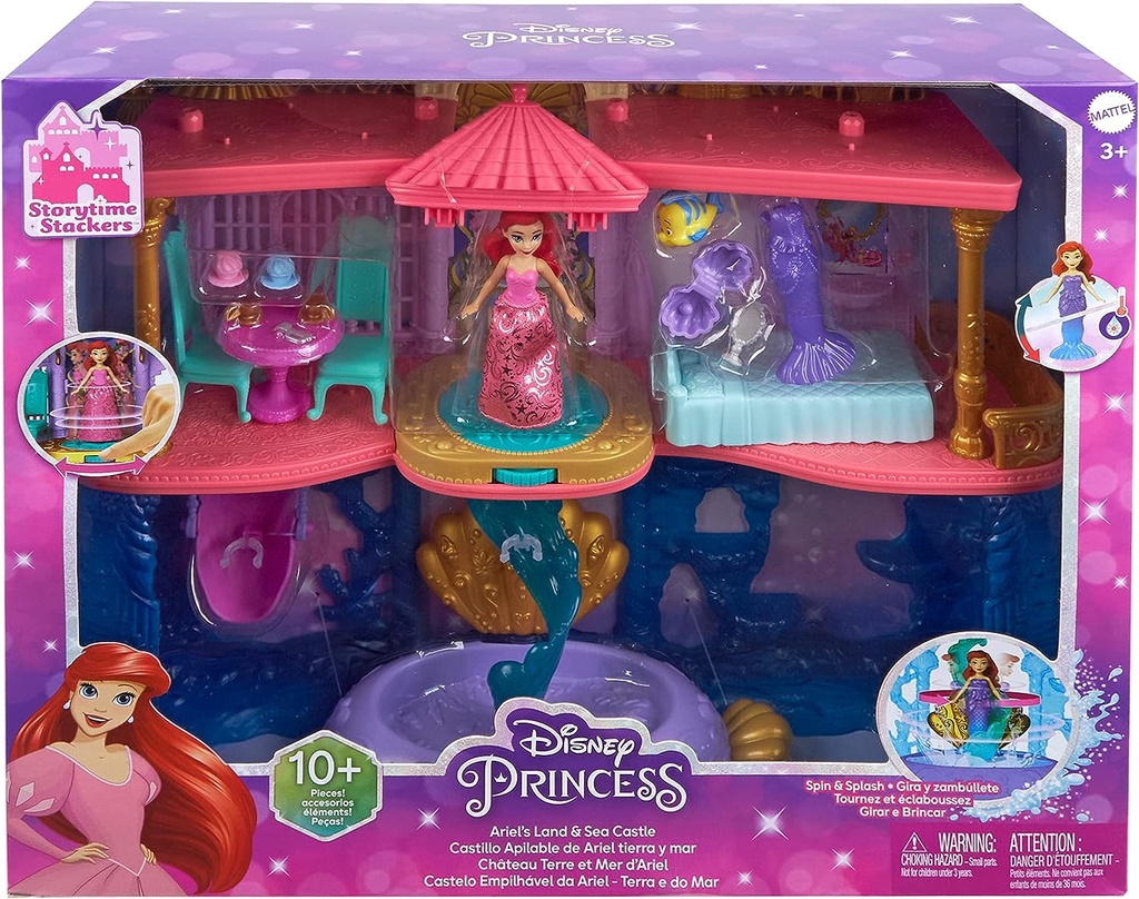 DISNEY PR.MINIS CASTILLO ARIEL