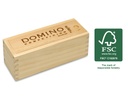 DOMINO COMPETICION CAJA MADERA