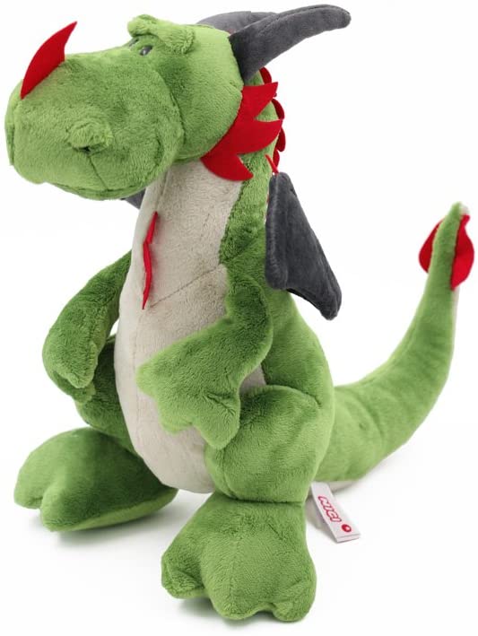 DRAGON VERDE SENTADO 45 CM.