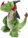 DRAGON VERDE SENTADO 45 CM.
