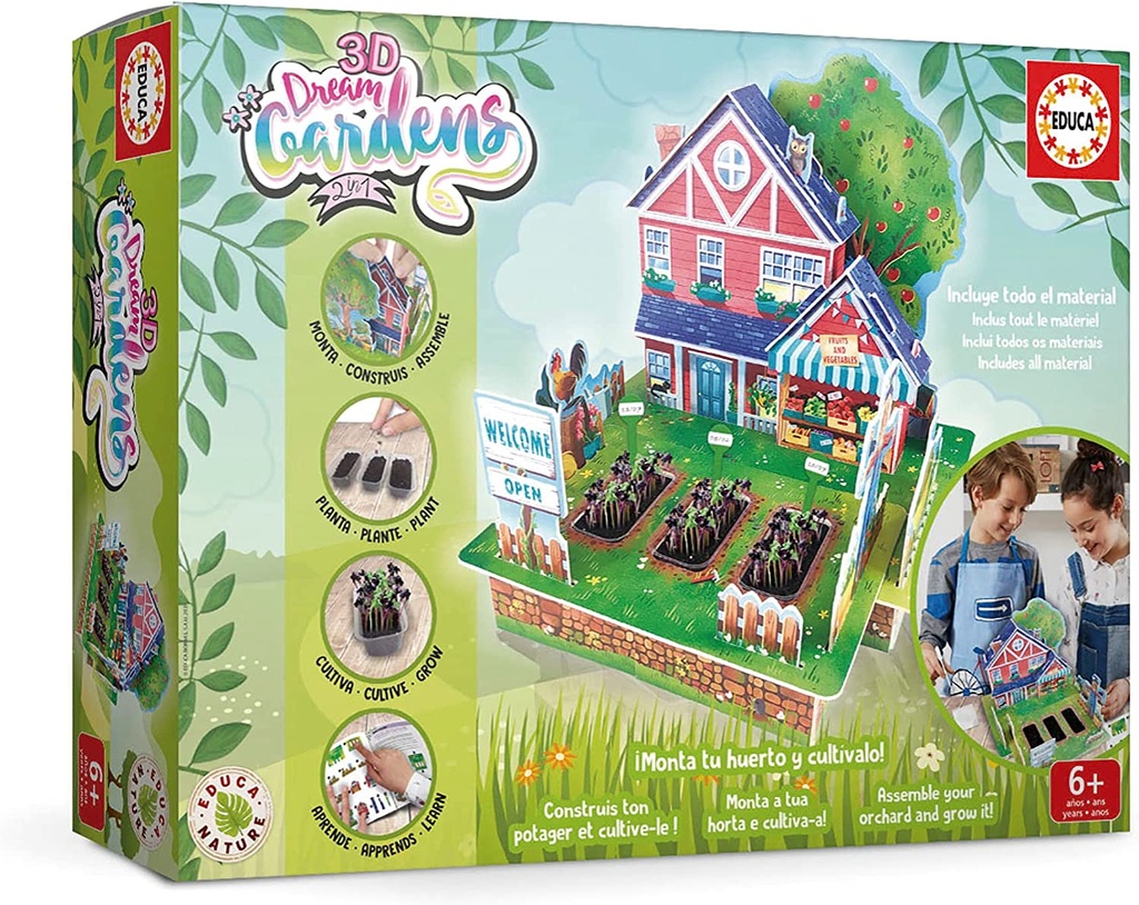 DREAM GARDEN 3D 2EN1 HUERTO
