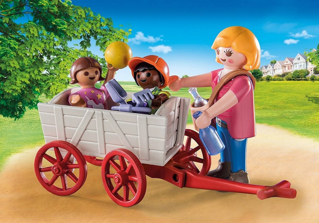 EDUCADORA CON CARRITO