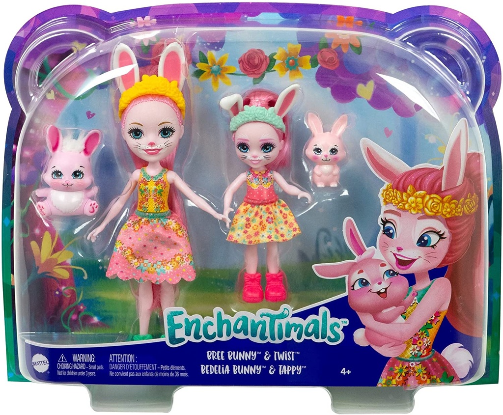 ENCHANTIMALS BREE Y BEDELIA