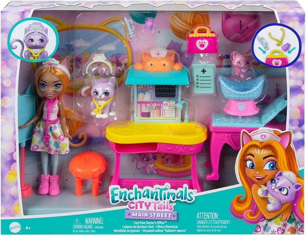ENCHANTIMALS CLINICA CARLIN CAT
