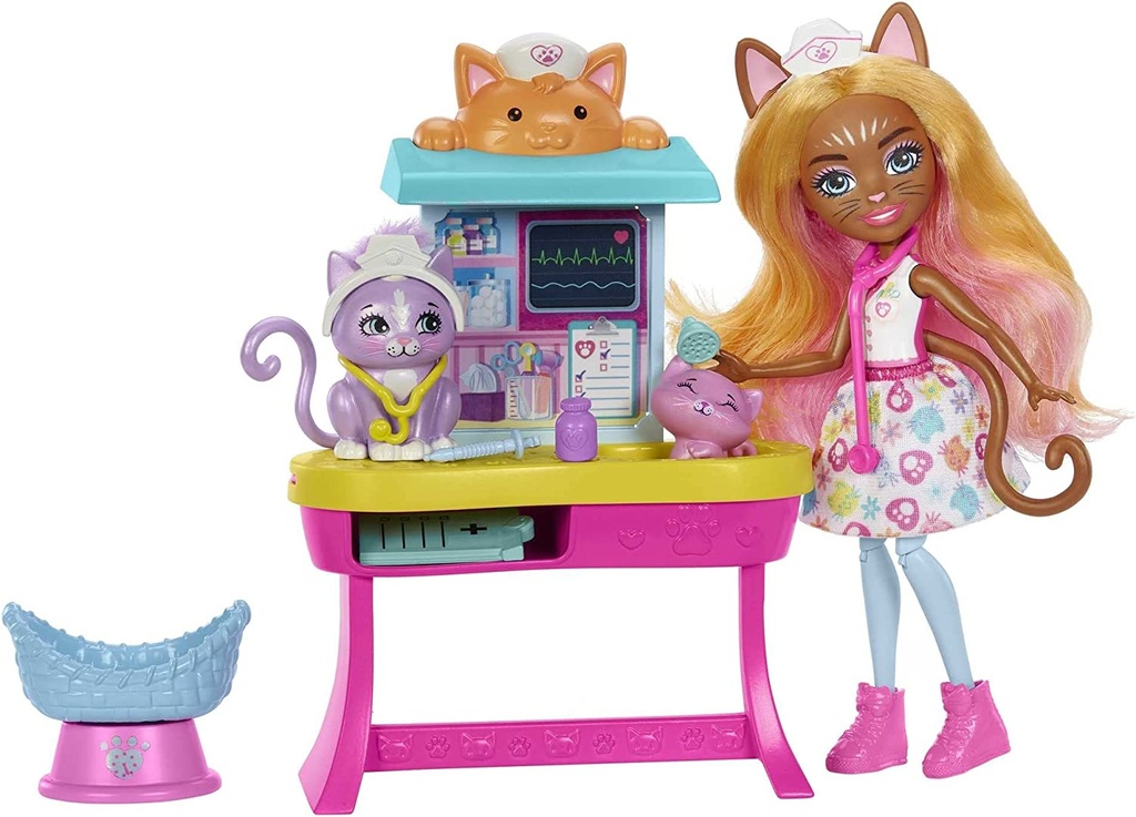 ENCHANTIMALS CLINICA CARLIN CAT