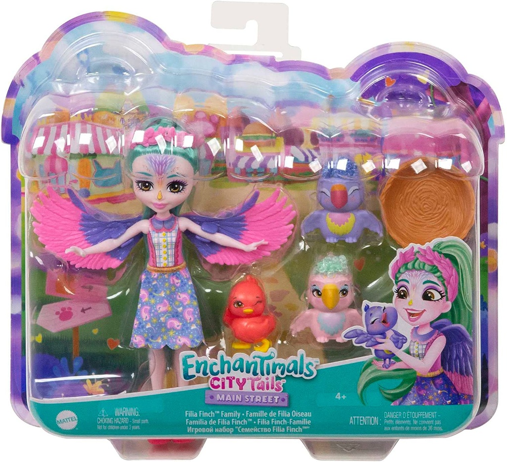 ENCHANTIMALS FAMILIA LOROS