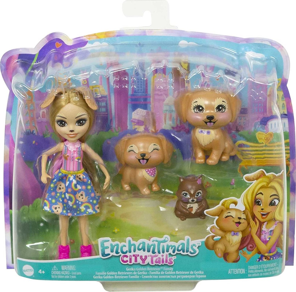 ENCHANTIMALS GERIKA RETR.FAM.