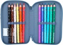 ESTUCHE DOBLE AZUL DINO WORLD