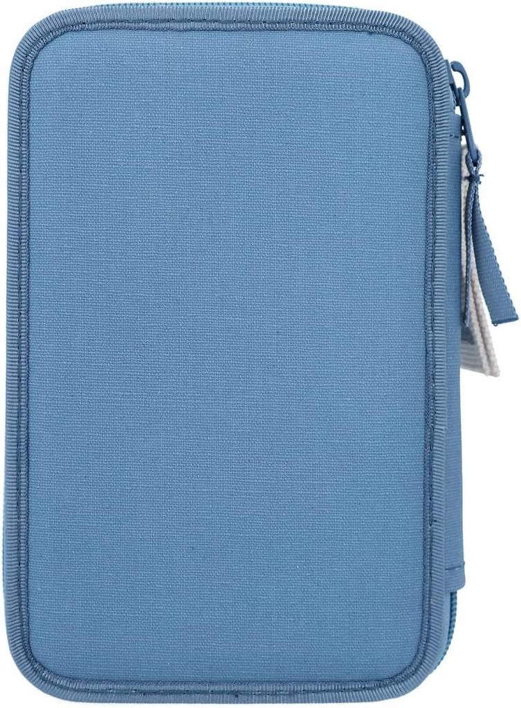 ESTUCHE DOBLE AZUL DINO WORLD