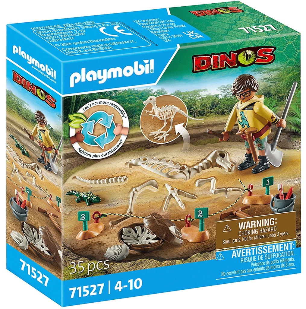 EXCAVACION ESQUELETO DINOSAURIO