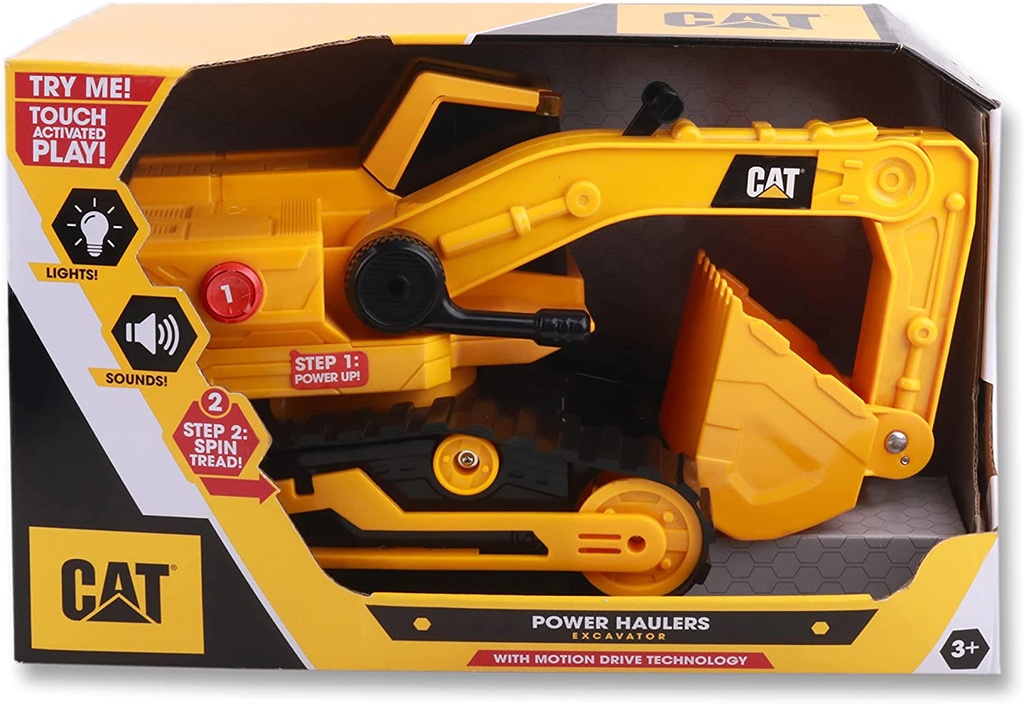 EXCAVADORA CAT 33 CM.LUZ/SON.