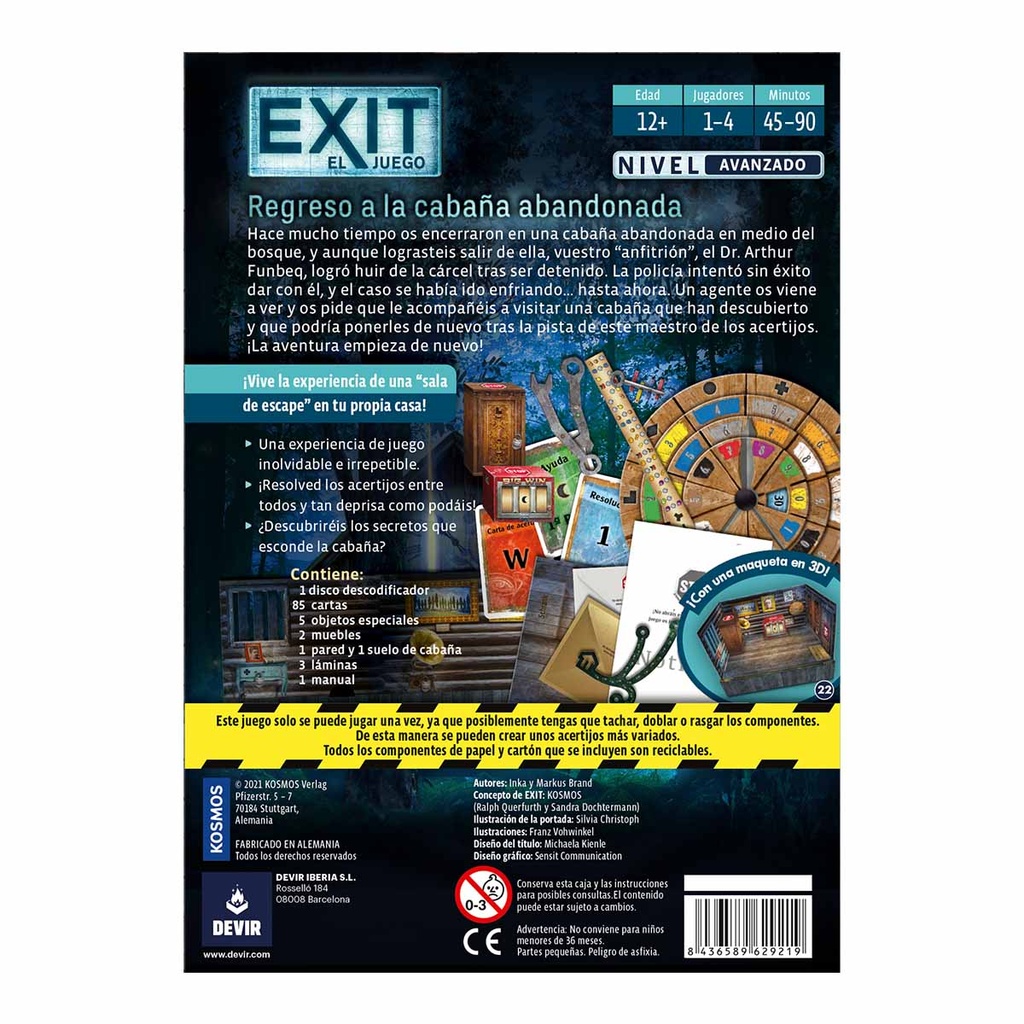EXIT REGRESO CABAÑA ABANDONADA