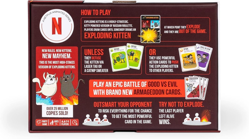 EXPLODING KITENS-BIEN CONT.MAL