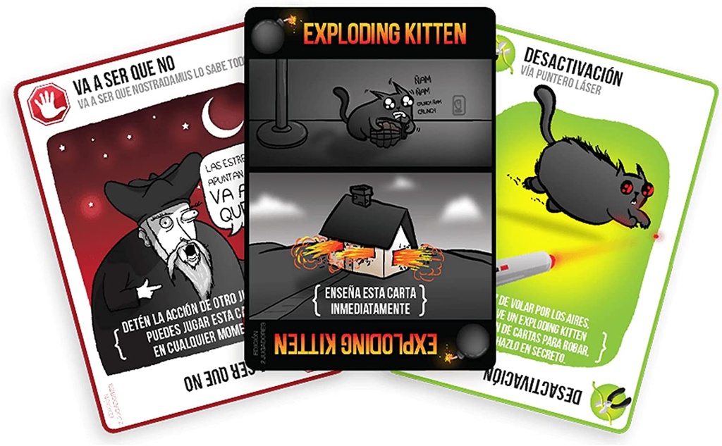 EXPLODING KITTENS EDIC.2 JUG.