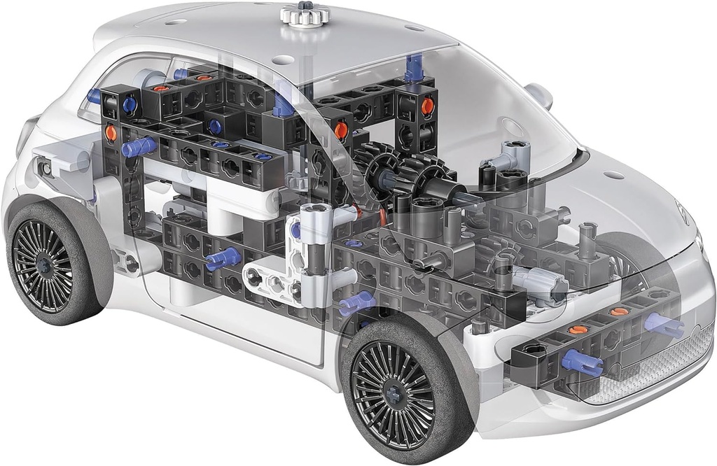 FIAT 500 ELECTRICO JUEGO CONST.