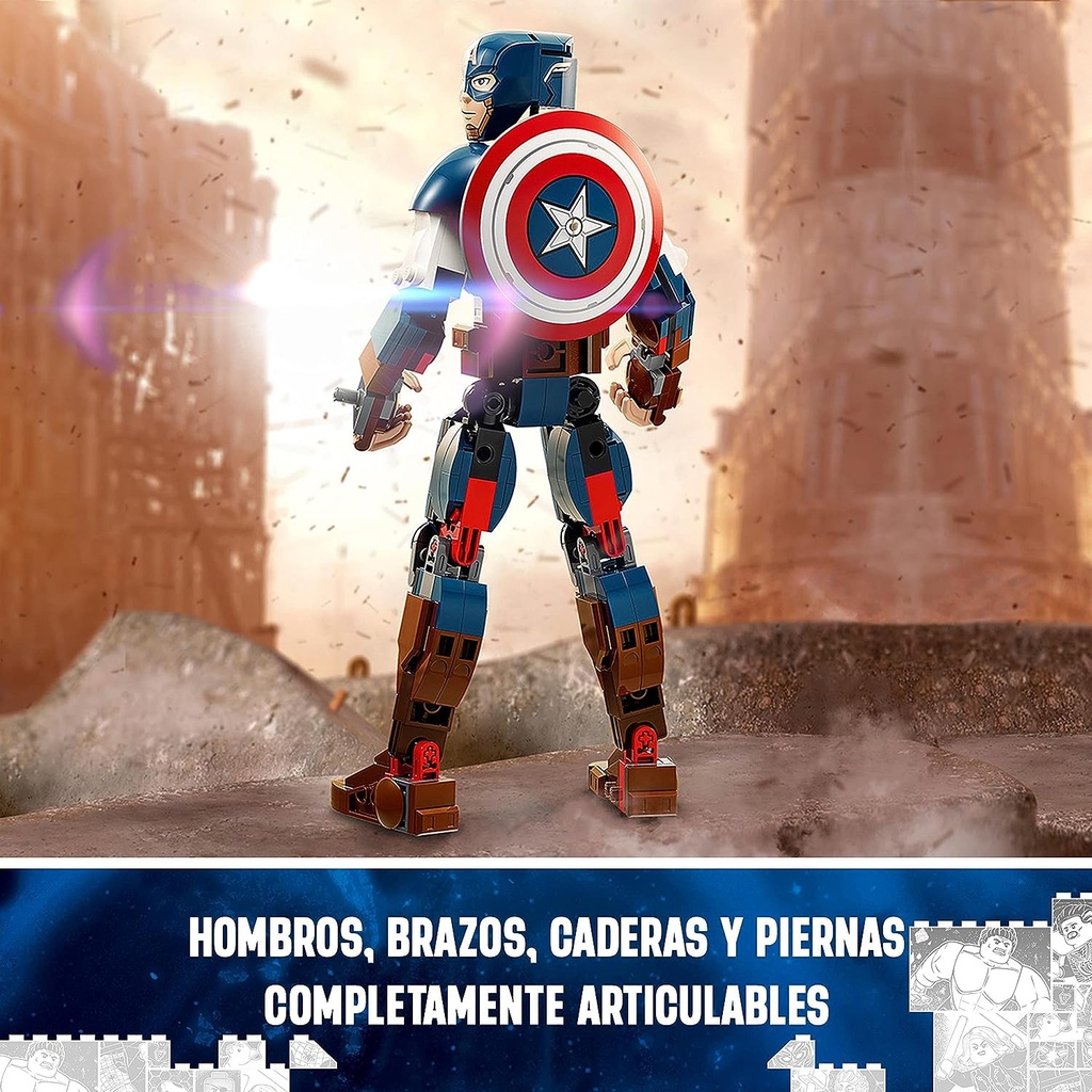 FIGURA CAPITAN AMERICA