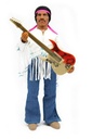FIGURA JIMI HENDRIX FLOCADA