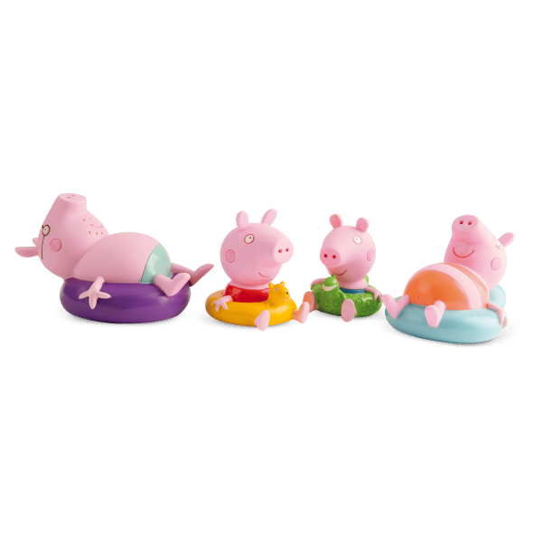 FIGURITAS BAÑO PEPPA PIG