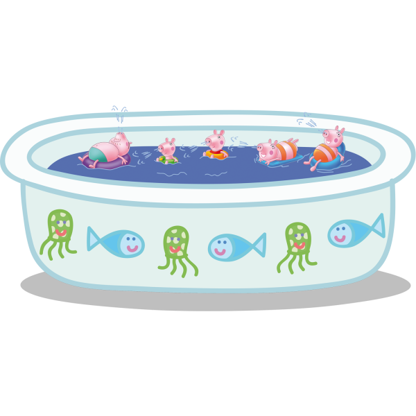 FIGURITAS BAÑO PEPPA PIG