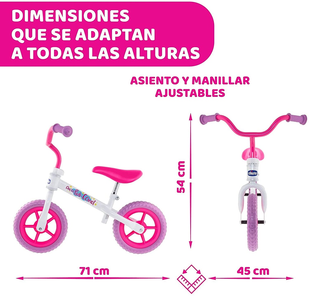 FIRST BIKE PINK COMET