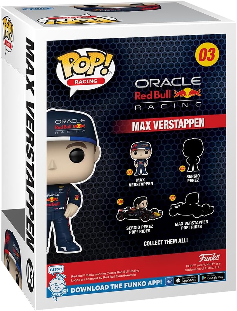 FORMULA 1-POP MAX VERSTAPPEN
