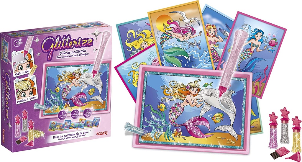 GLITTERIZZ SET SIRENAS