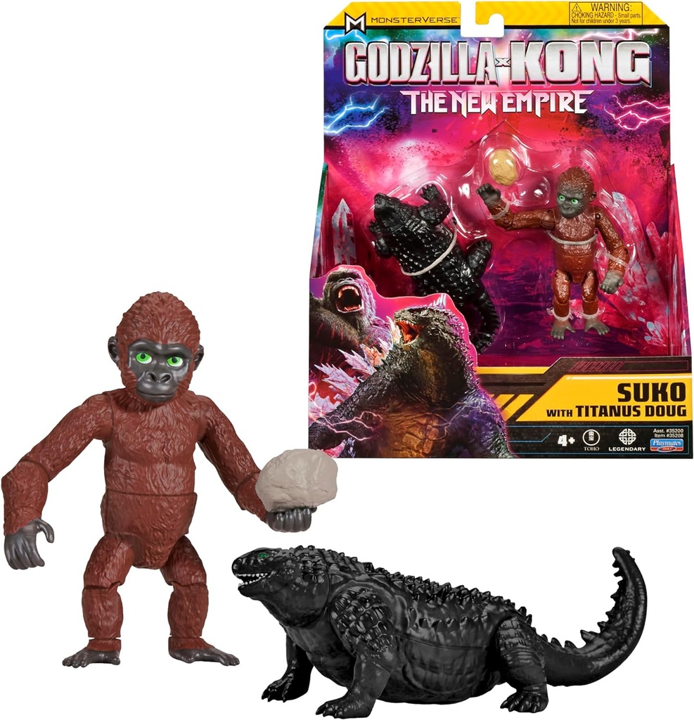 GODZILLA vs.KING KONG 15 CM.SURT.