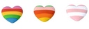GOMAS BORRAR CORAZON ARCOIRIS