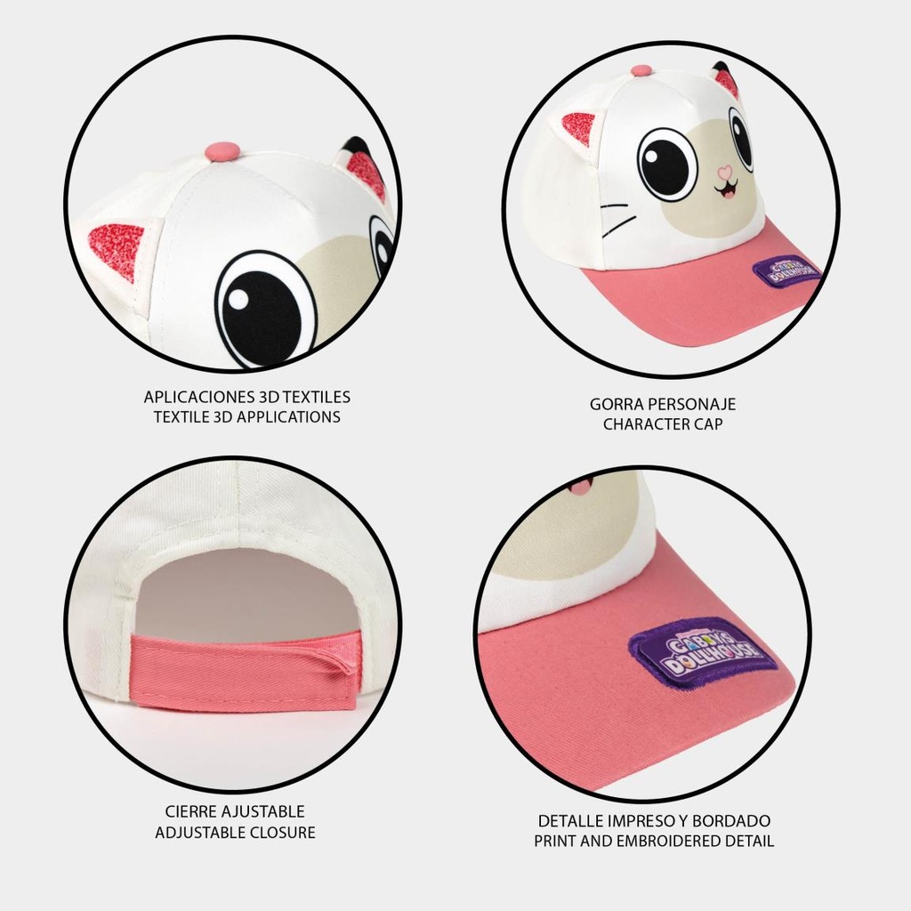 GORRA GABBY'S APLIC.PREMIUM