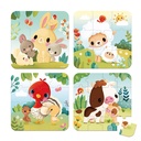 GRANJA - PUZLES EVOLUTIVOS DE LOS ANIMALES DE LA GRANJA
