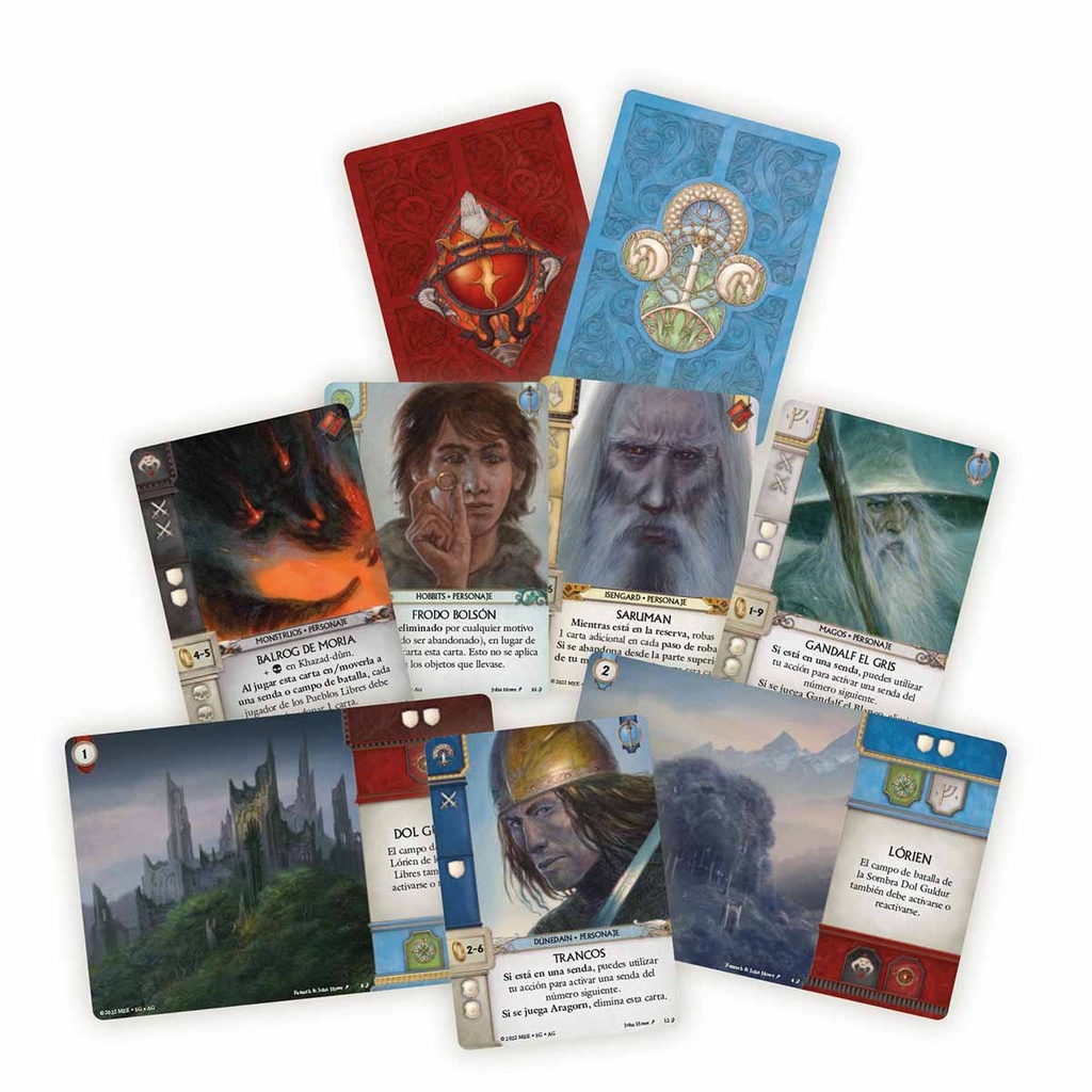 GUERRA DEL ANILLO CARTAS