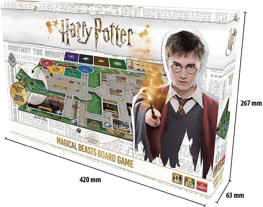 HARRY POTTER ANIMALES FANTAST.