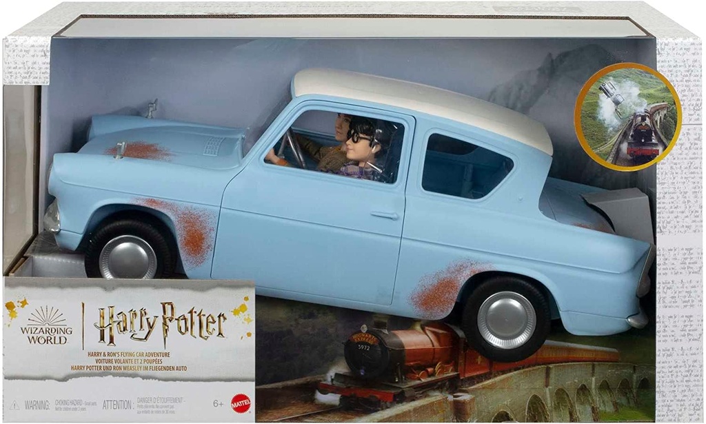 HARRY POTTER Y RON C/COCHE