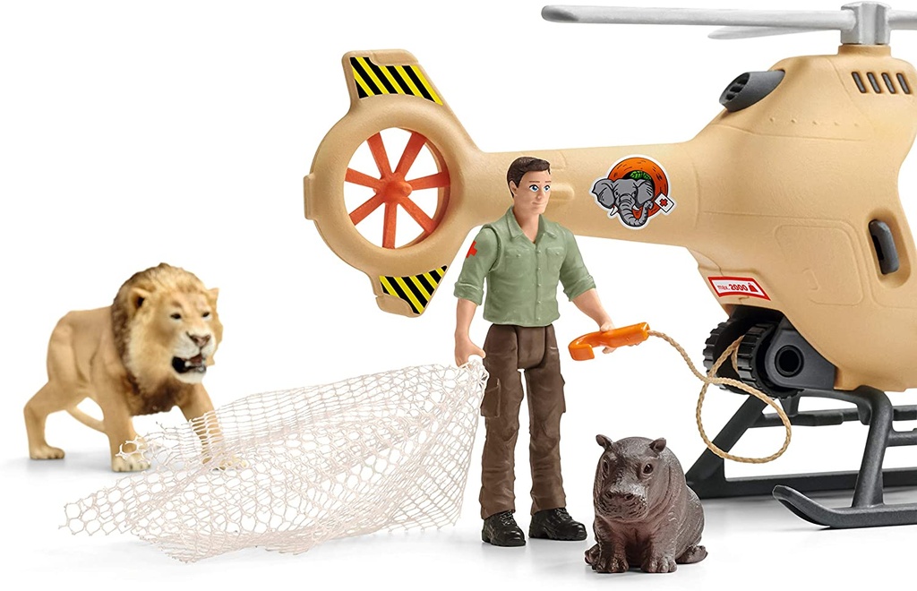 HELICOPTERO SALVAMENTO ANIMALES