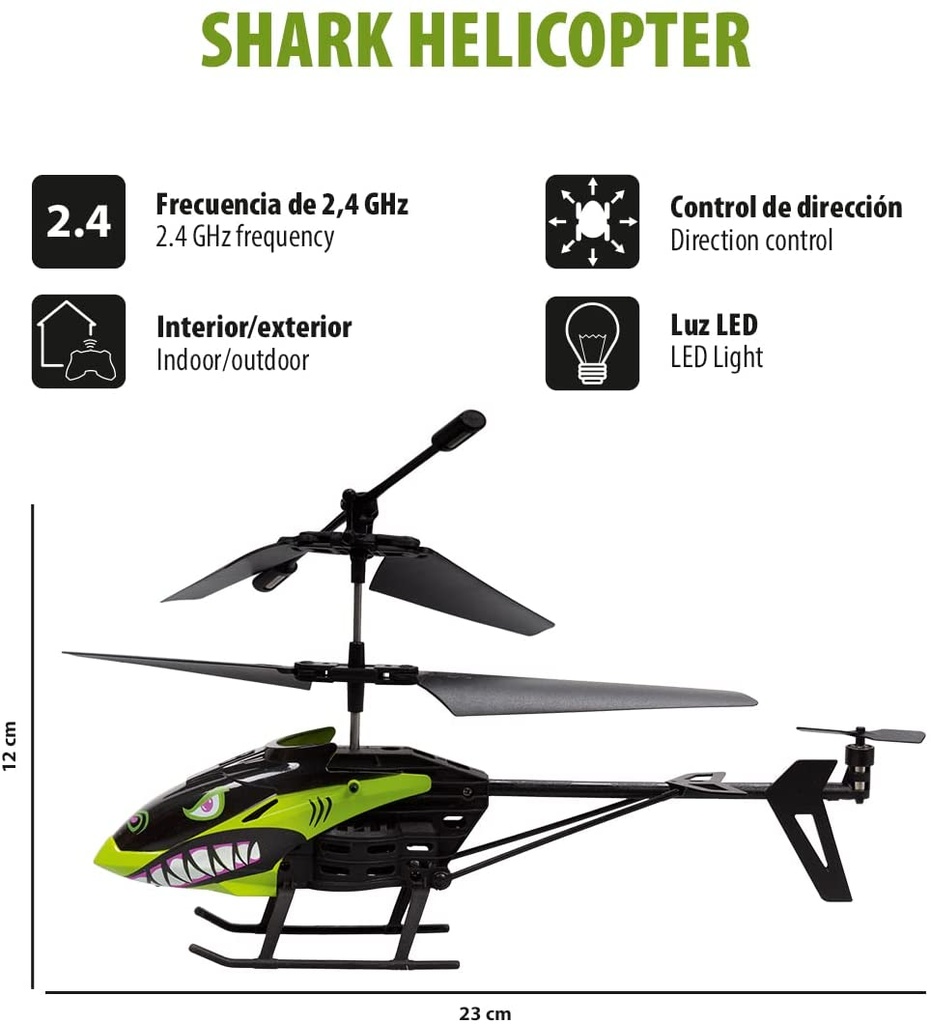 HELICOPTERO SHARK R.C.