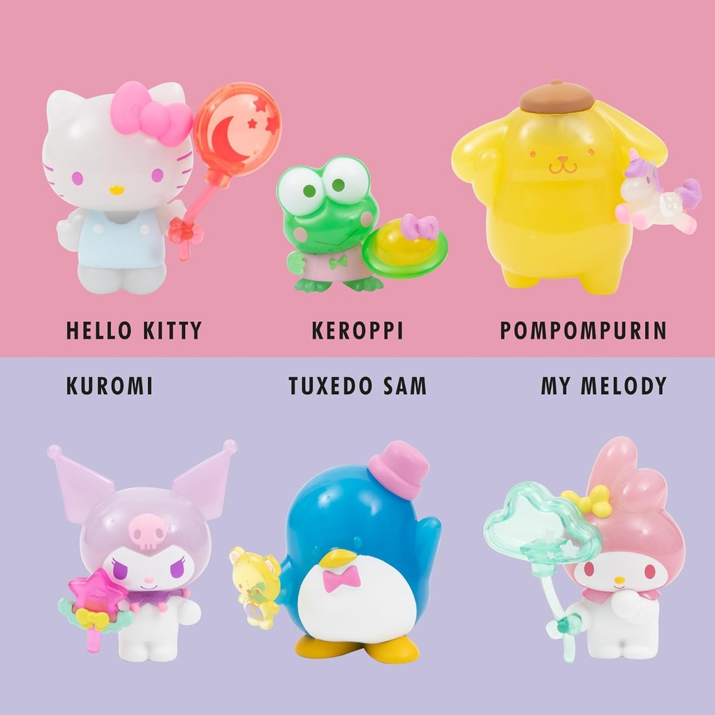 HELLO KITTY PACK 6 FIG. 5 CM.