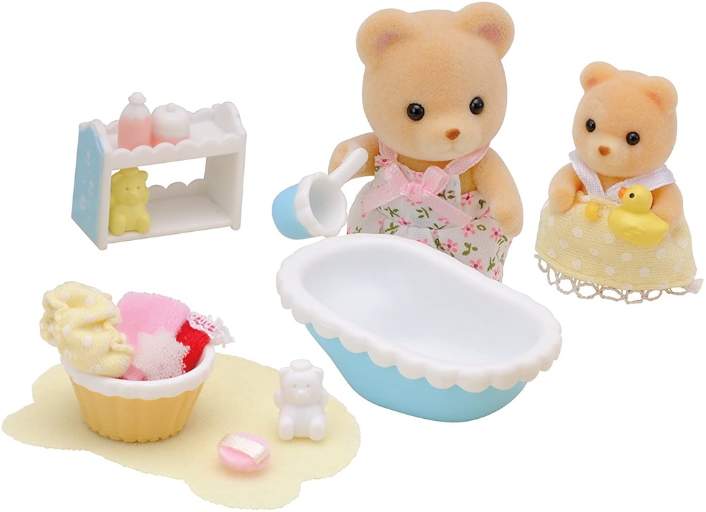 HORA BAÑO BEBE SYLVANIAN
