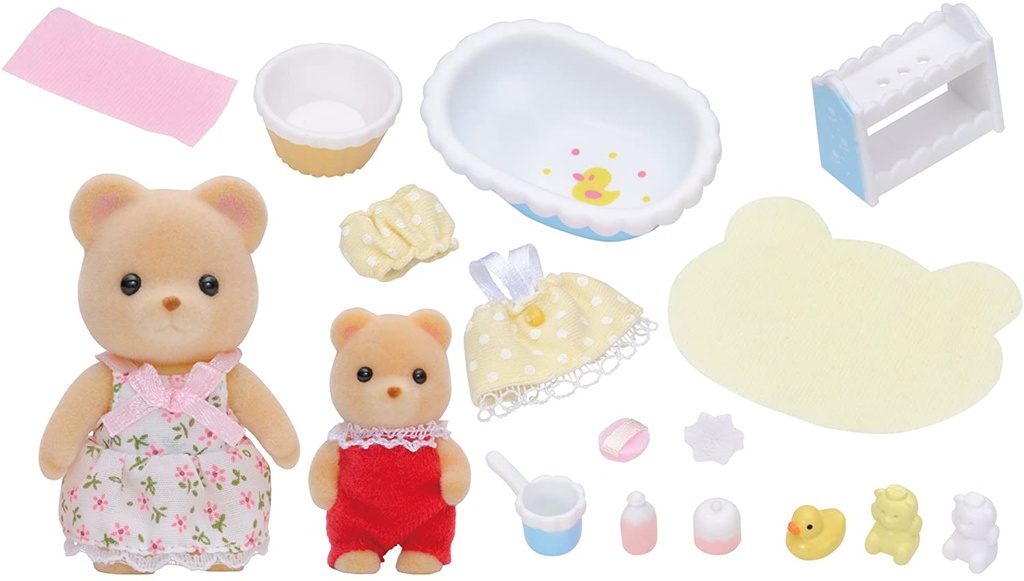 HORA BAÑO BEBE SYLVANIAN