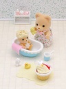 HORA BAÑO BEBE SYLVANIAN