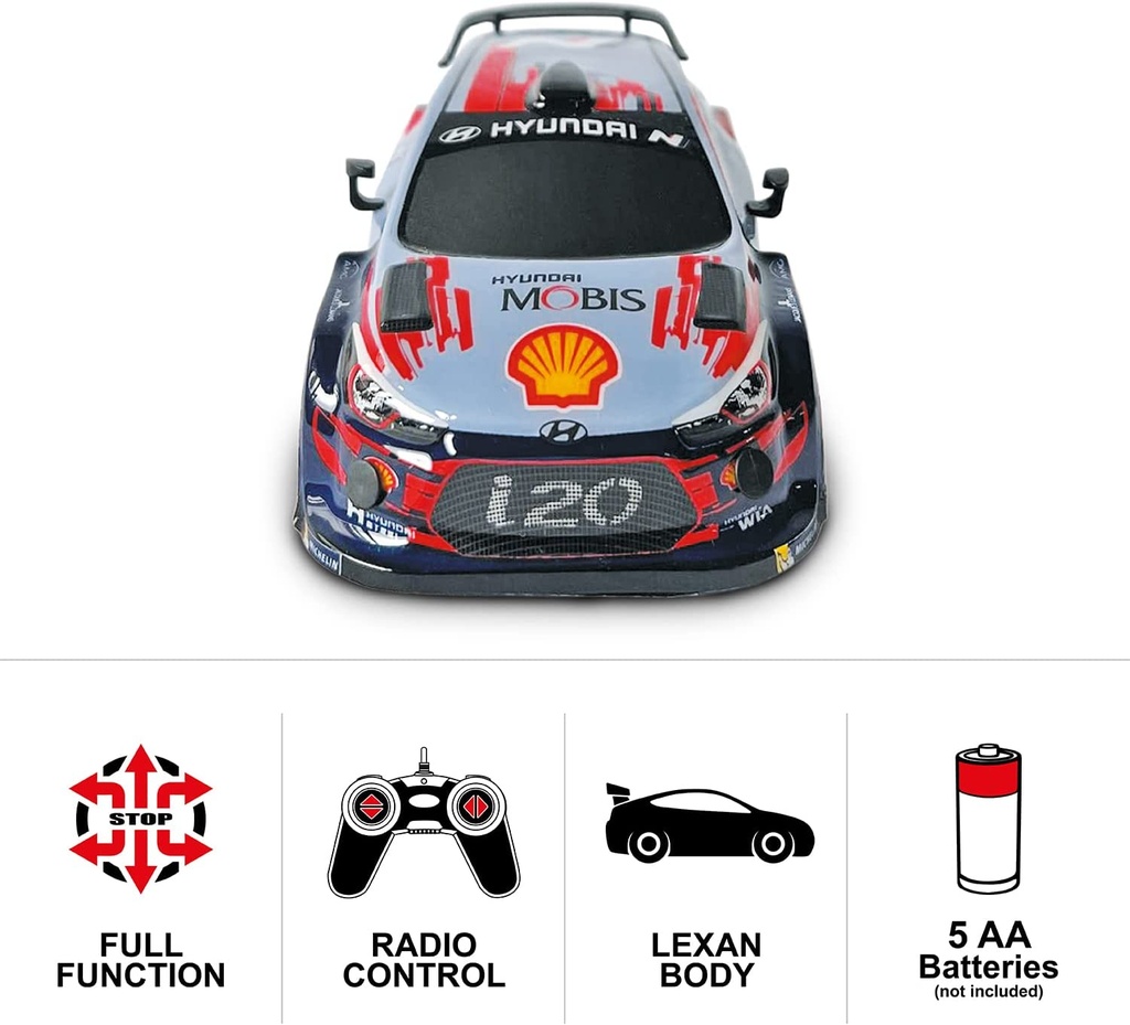HYUNDAI i20 WRC R/C. 1:24