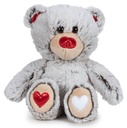 I LOVE YOU OSO 22 CM GRIS