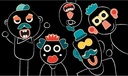 IMANES MIX & MATCH DE CARAS