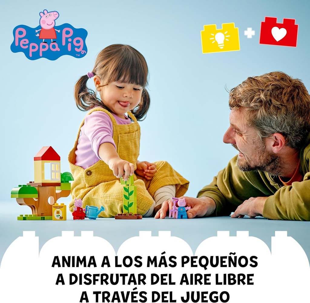 JARDI Y CASA ARBOL PEPPA PIG
