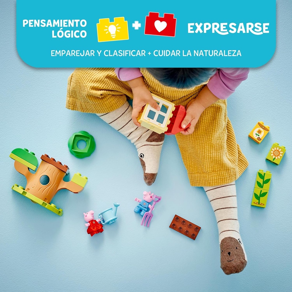JARDI Y CASA ARBOL PEPPA PIG