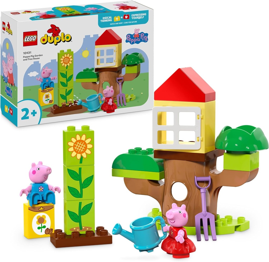 JARDI Y CASA ARBOL PEPPA PIG